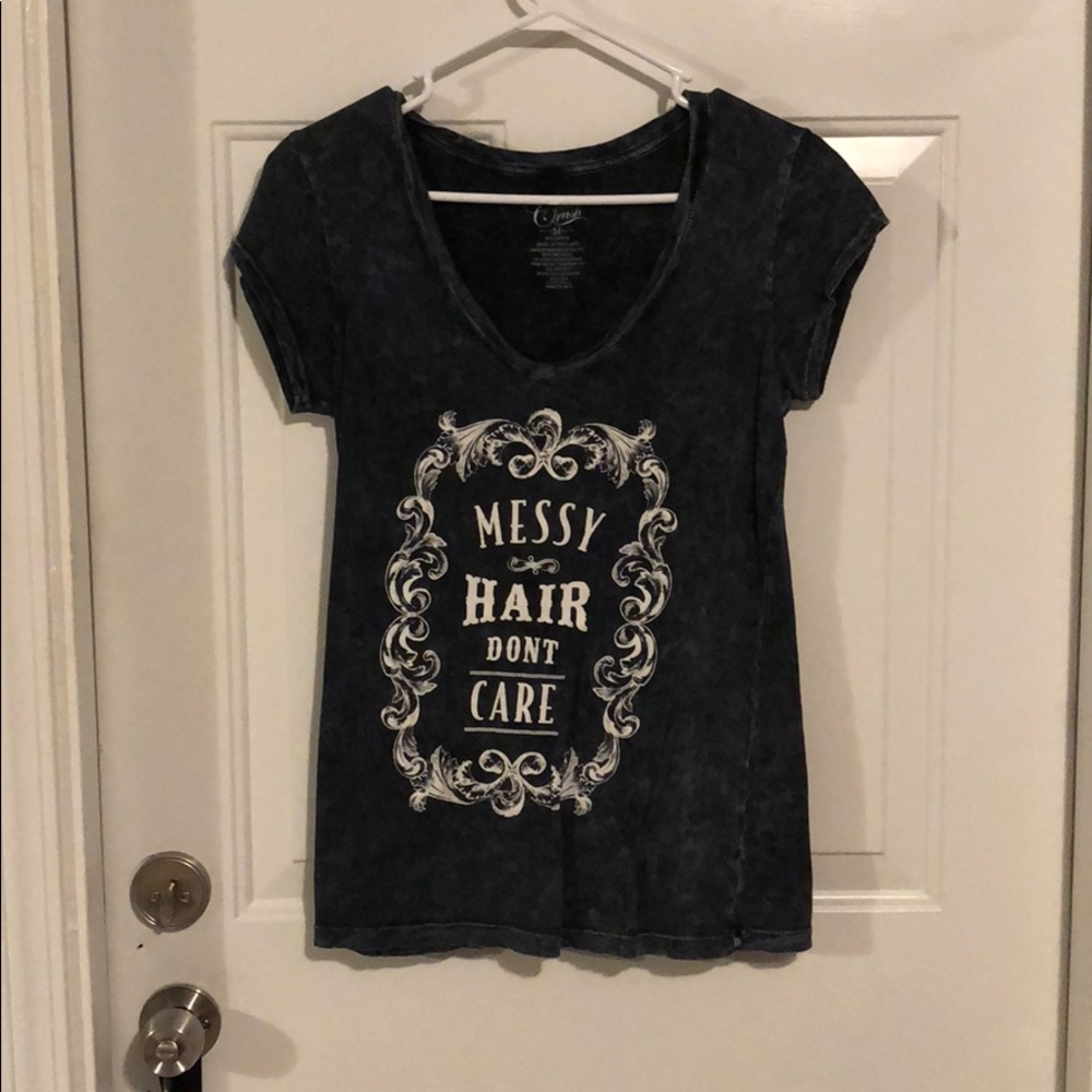 Messy Hair Don’t Care shirt